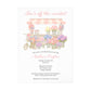 She's Fresh Off the Market Flower Cart Bridal Shower Invitation
