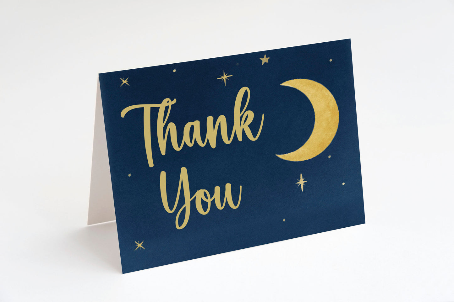 Over the Moon Thank You Card