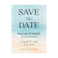 Painted Beach Save the Date Card