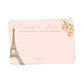 Paris Love Story Advice Card