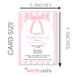 Pretty in Pink Bridal Shower Invitation