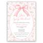 She's Tying the Knot Bridal Shower Invitation