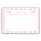 Pretty in Pink Advice for the Bride Card
