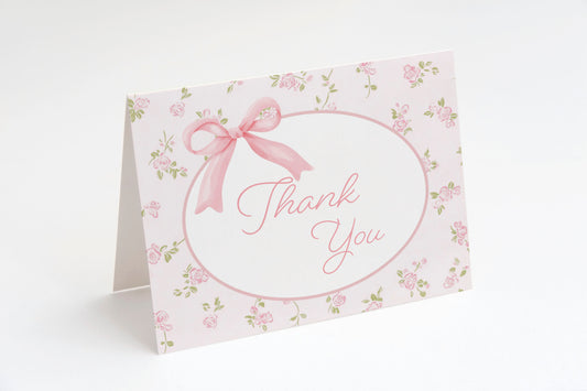 She's Tying the Knot Thank You Card