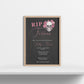 Death to Her Youth RIP Milestone Birthday Party Invitation