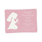 Rosary Silhouette First Holy Communion Invitation