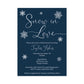 Snow in Love Bridal Shower Invitation