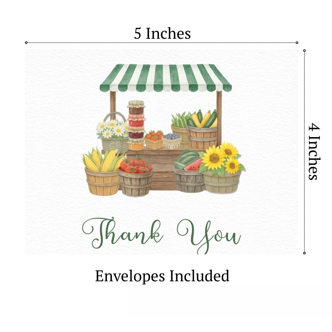 She's Fresh off the Market Thank You Cards