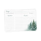Snow in Love with Pine Trees Recipe Cards
