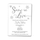 Snow in Love Bridal Shower Invitation