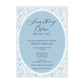 Something Blue Bridal Shower Invitation