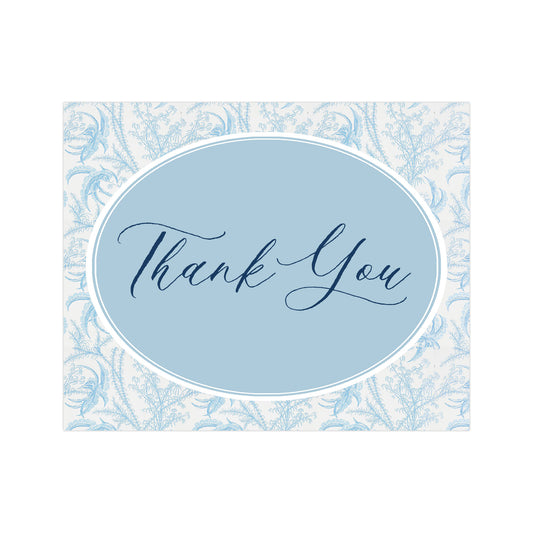Something Blue Thank You Card