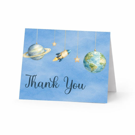 Space Baby, Thank You Card