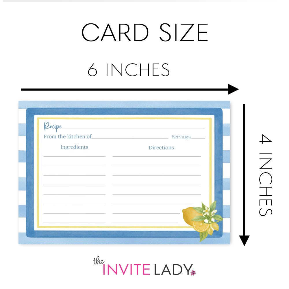 That's Amore Recipe Cards