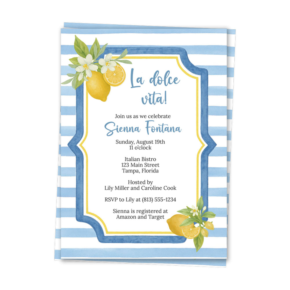 That's Amore Bridal Shower Invitation