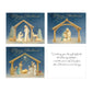 The Willow Collection Nativity Christmas Cards – 3 Design Set, Religious Holiday Greetings with Envelopes
