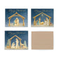 The Willow Collection Nativity Christmas Cards – 3 Design Set, Religious Holiday Greetings with Envelopes