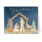 The Willow Collection Nativity Christmas Cards – 3 Design Set, Religious Holiday Greetings with Envelopes