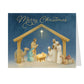 The Willow Collection Nativity Christmas Cards – 3 Design Set, Religious Holiday Greetings with Envelopes