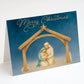 The Willow Holy Family Christmas Card – Nativity Religious Holiday Greeting, Printed