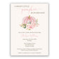 Painted Pumpkin Baby Shower Invitation, available in pink and blue