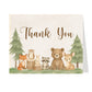 Woodland Friends Thank You Card