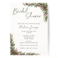Winter Wonderland Bridal Shower Invitation