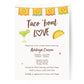 Taco 'Bout Love Bridal Shower Invitation