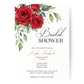 Winter Rose Bridal Shower Invitation