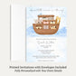 Noah's Ark Baby Shower Invitation