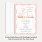 Silly Goose Baby Shower Invitation - Girl