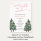 Baby It's Cold Outside Girl Baby Shower Invitation