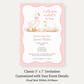 Silly Goose Baby Shower Invitation - Girl