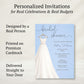 Something Blue Bridal Gown Bridal Shower Invitation