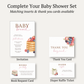 Baby Brunch Baby Shower Invitation