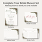 Winter Wonderland Bridal Shower Invitation