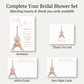 Paris Love Story Bridal Shower Invitation