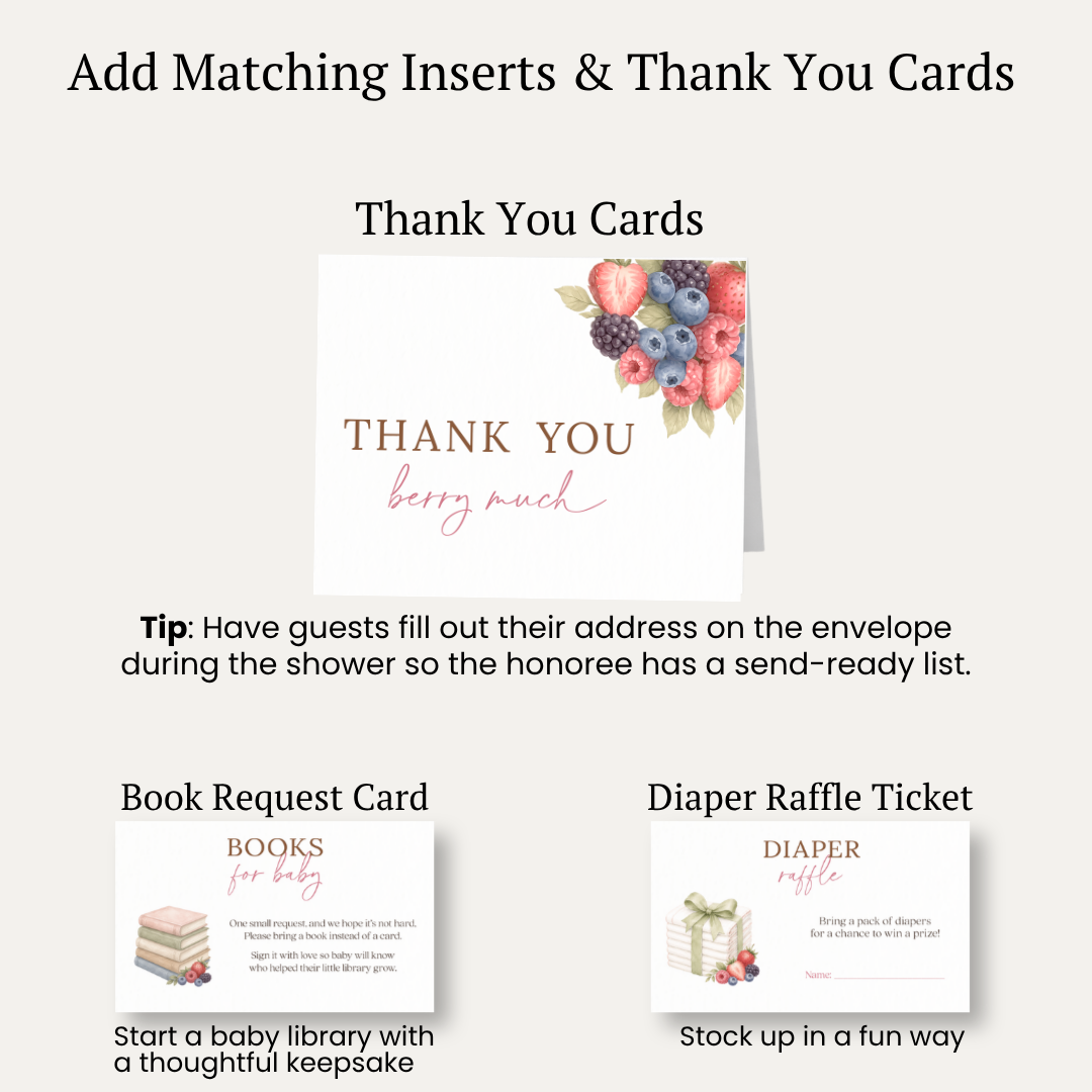 Baby Brunch Baby Shower Invitation