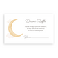 Over the Moon Neutral Diaper Raffle Ticket