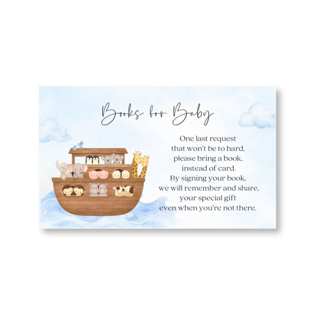 Noah's Ark Bring a Book Card