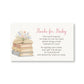 A New Chapter Girl Bring a Book Card