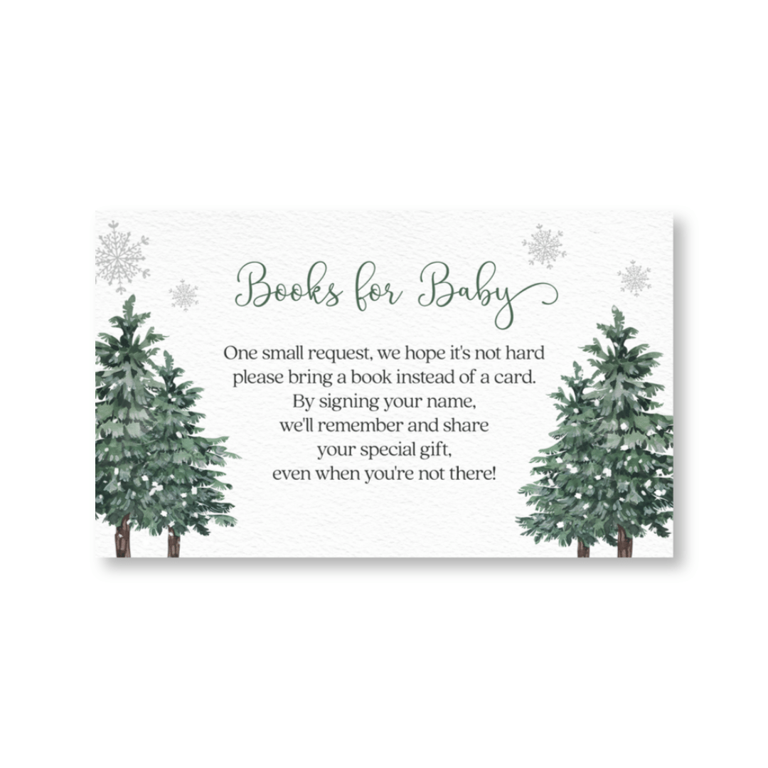 Baby It's Cold Outside Book Insert