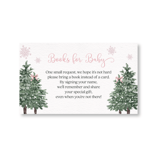 Baby It's Cold Outside Girl Book Insert
