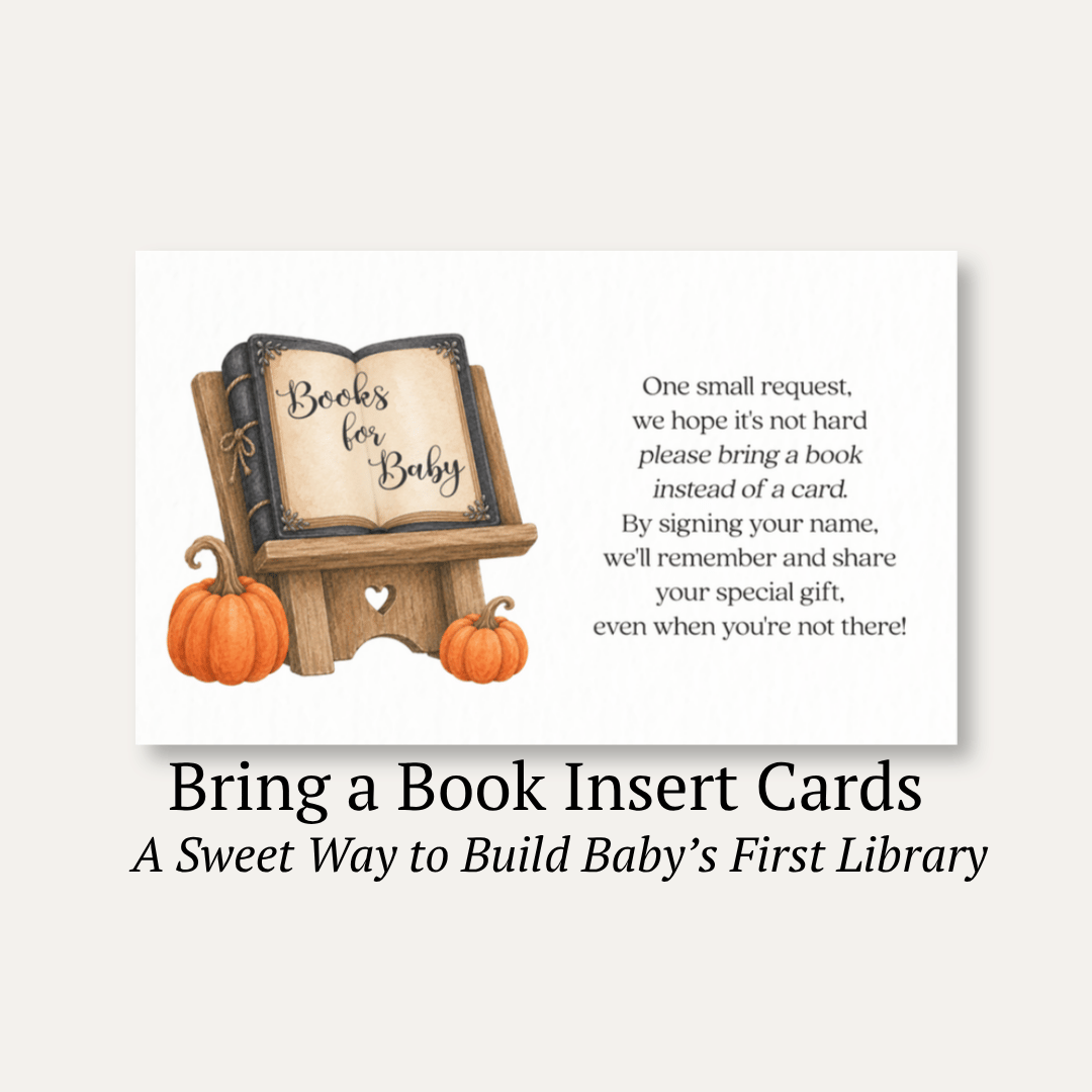 A Baby is Brewing Cauldron Bring a Book Card