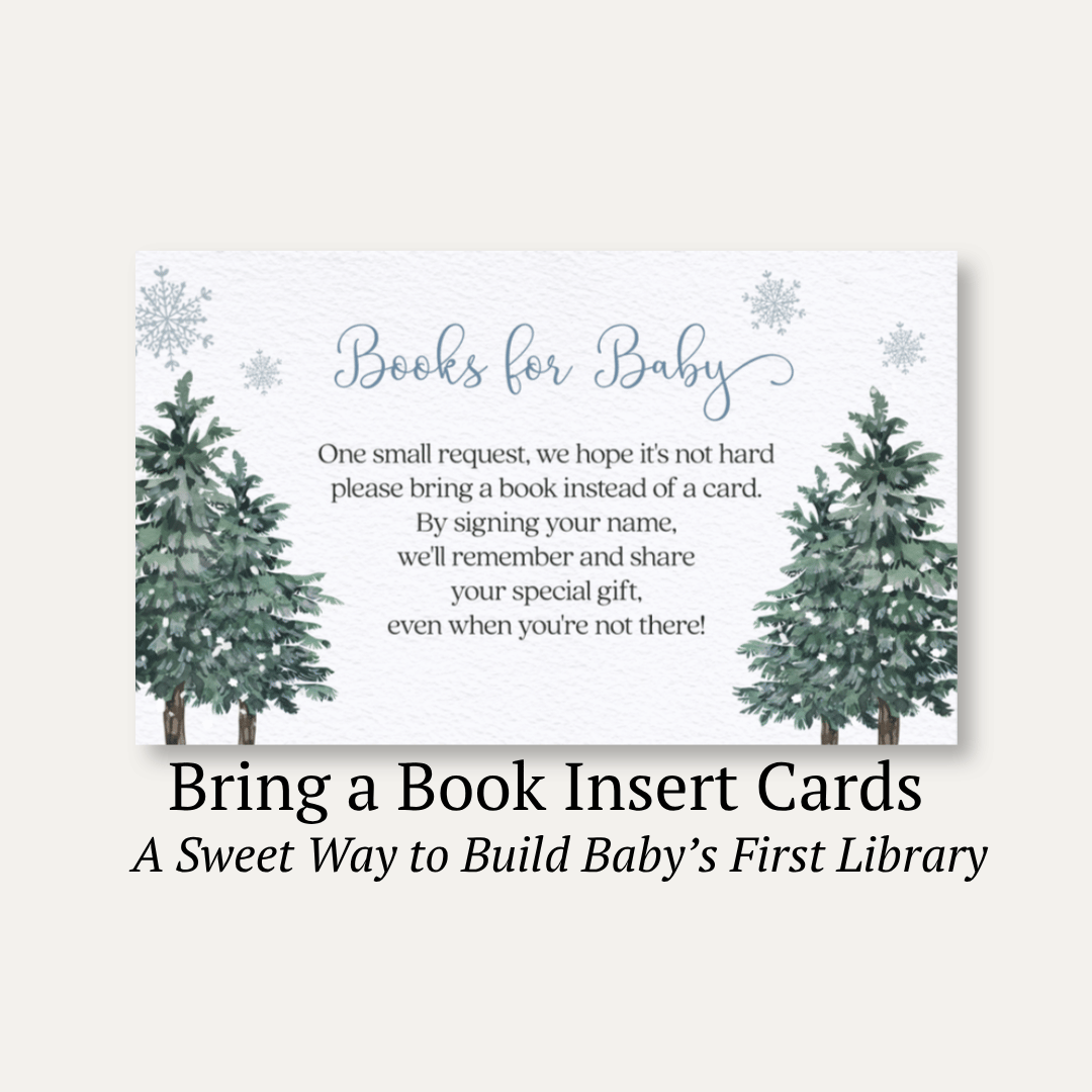 Baby It's Cold Outside Boy Book Insert
