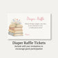 A New Chapter Girl Diaper Raffle Ticket