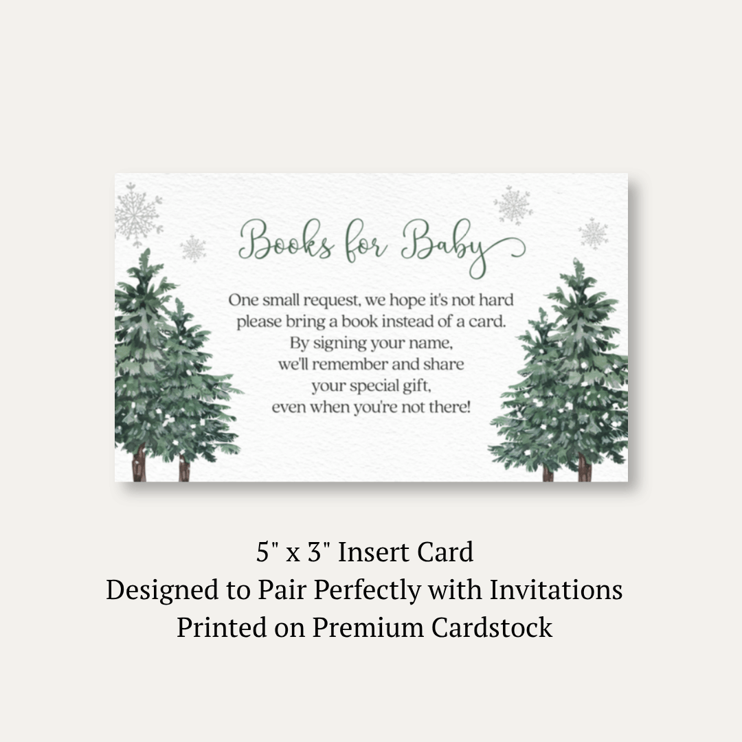 Baby It's Cold Outside Book Insert