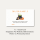 A Baby is Brewing Cauldron Diaper Raffle Ticket