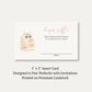 Little Boo Girl Diaper Raffle Ticket