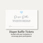 Oh Boy Diaper Raffle